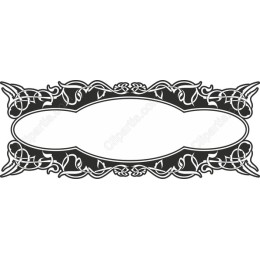 Elegant Ornate Floral Frame