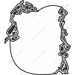 Elegant Decorative Frame Clipart