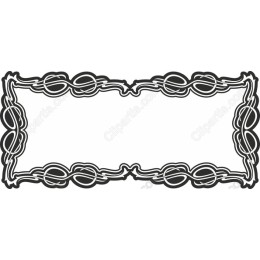 Elegant Border Frame for Invitations and Graphics
