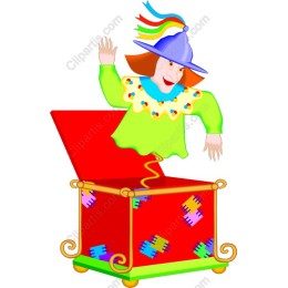 Clown Jack-in-the-Box