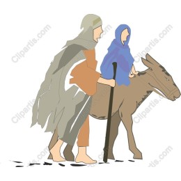 Serene Journey: Traveler and Child