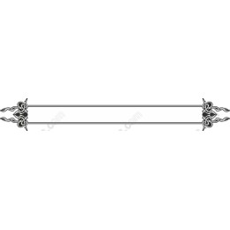 Elegant Floral Divider