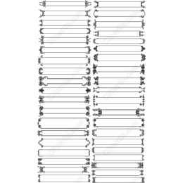 Vintage Decorative Borders Set