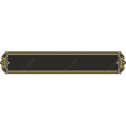 Elegant Ornate Gold Border