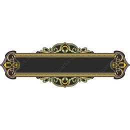 Art Nouveau Decorative Banner
