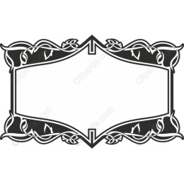 Art Nouveau Decorative Frame