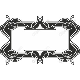 Vintage Ornate Frame