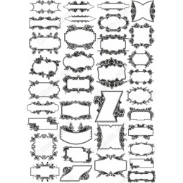 Ornate Frames Set