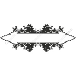 Vintage Ornamental Banner