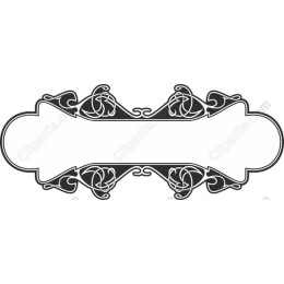 Elegant Vintage Ornamental Border