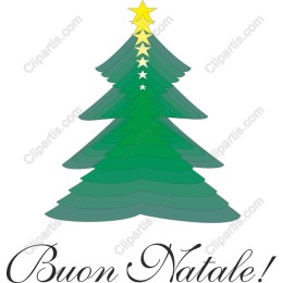 Buon Natale! Layered Christmas Tree
