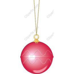 Red Christmas Ornament
