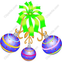 Vibrant Blue Christmas Ornaments