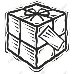 Hand-Drawn Gift Box
