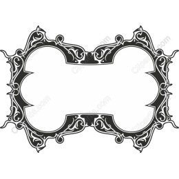 Elegant Vintage Ornate Frame