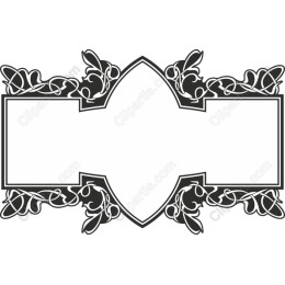 Elegant Floral Frame