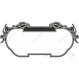 Vintage Floral Frame