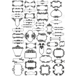Vintage Decorative Frames Bundle