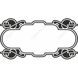 Elegant Vintage Ornamental Frame