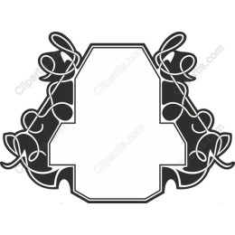 Elegant Ribbon-Embellished Frame
