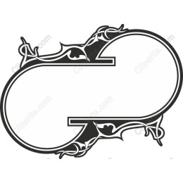 Elegant Frame with Vines