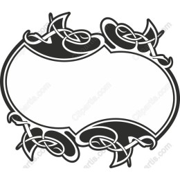 Elegant Decorative Swirl Frame