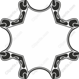 Elegant Star Decorative