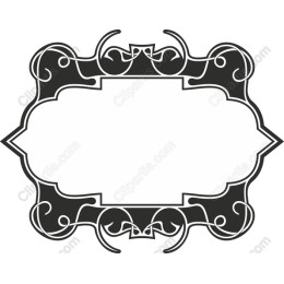 Vintage Ornamental Frame - Elegant Decorative Element