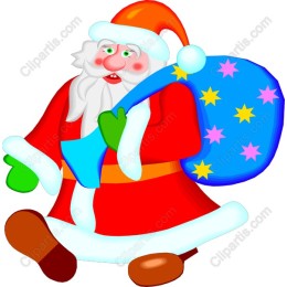 Festive Santa Claus