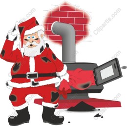 Whimsical Santa Claus