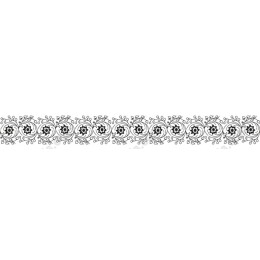 Elegant Floral Border