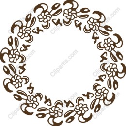 Floral Decorative Wreath
