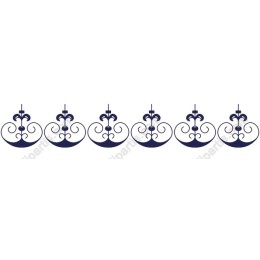 Elegant Floral Decorative Border