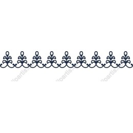 Decorative Floral Border