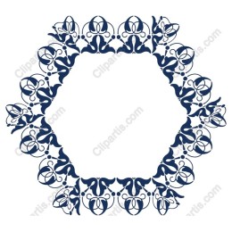 Elegant Floral Decorative Frame