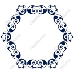 Decorative Floral Frame