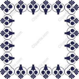 Elegant Floral Border