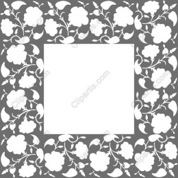 Elegant Floral Frame