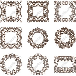 Floral Elegance Frame Collection