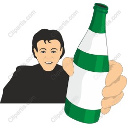 Cheerful Character Beverage