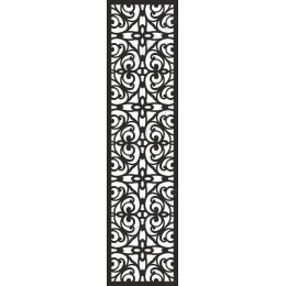 Ornate Floral Cut File
