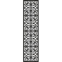 Elegant Ornate Black and White Pattern
