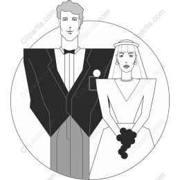 Timeless Wedding Couple