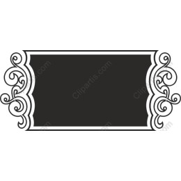 Elegant Scrollwork Frame