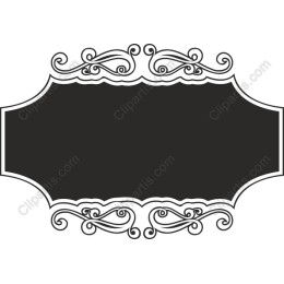 Elegant Vintage Scroll Frame