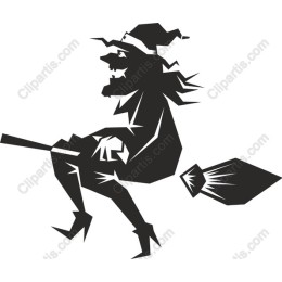 Witch on a Broomstick