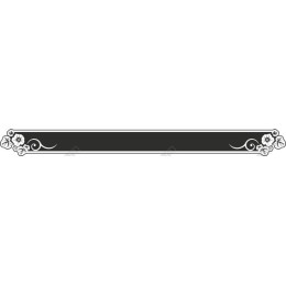 Elegant Floral Border