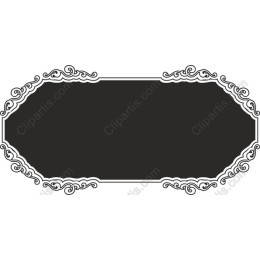 Vintage Ornate Frame and