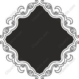 Elegant Decorative Vintage Frame