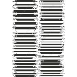 Floral Decorative Borders Set